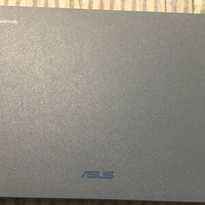 ASUS Laptop with Steel Blue Textured Cover